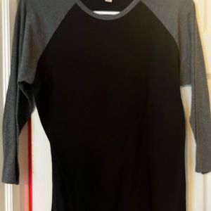 LulaRoe baseball tee